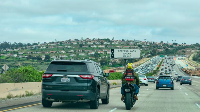 lane splitting in texas