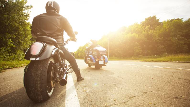 motorcycle lane splitting texas